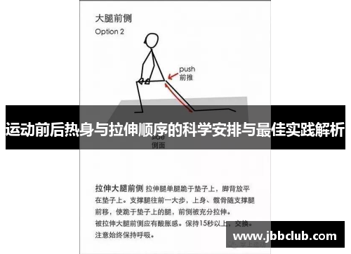 运动前后热身与拉伸顺序的科学安排与最佳实践解析